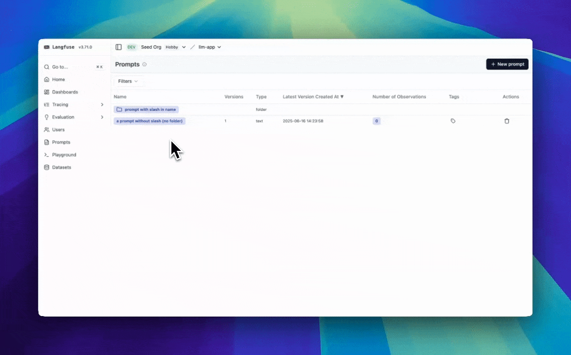 Organize Your Prompts in Folders